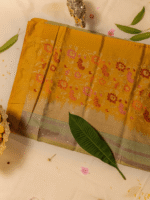 Banarasi Korra Jamdhani Pattu Saree - Image 2